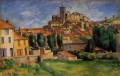 Gardanne Horizontal Ansicht Paul Cezanne Berg